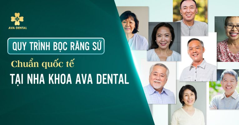 quy trình bọc răng sứ tại AVA Drental