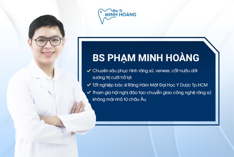 Bọc sứ cho răng khấp khểnh - Hiệu quả ngay, thời gian ngắn 5 Bac Si Pham Minh Hoang 16