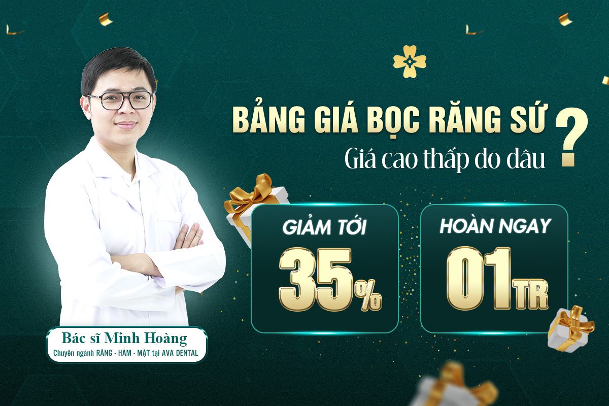 Bảng Giá Bọc Răng Sứ Bao Nhiêu? Giá Bọc Răng Cao Thấp Do Đâu? 7 giá bọc răng sứ