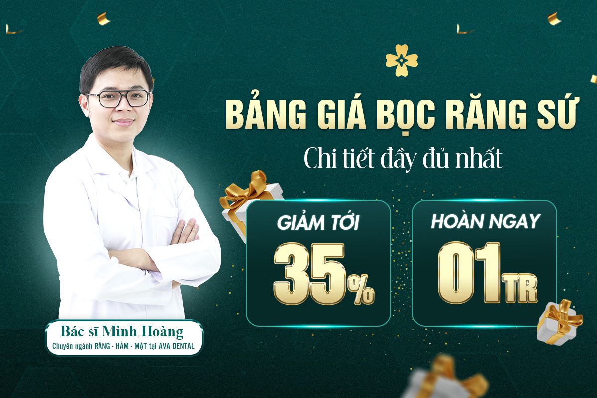 Giá Bọc Răng Sứ Bao Nhiêu? Bảng Giá Bọc Sứ Tại Avora Dental 12 giá bọc răng sứ