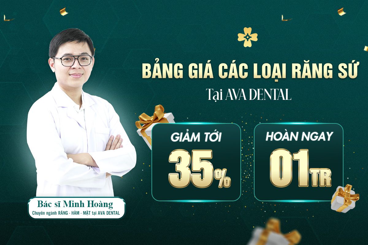 Bảng Giá Các Loại Răng Sứ Tại Nha Khoa Thẩm Mỹ Avora Dental 6 các loại răng sứ