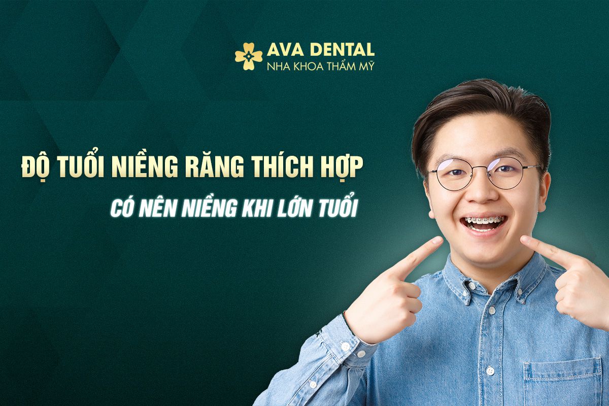 độ tuổi niềng răng