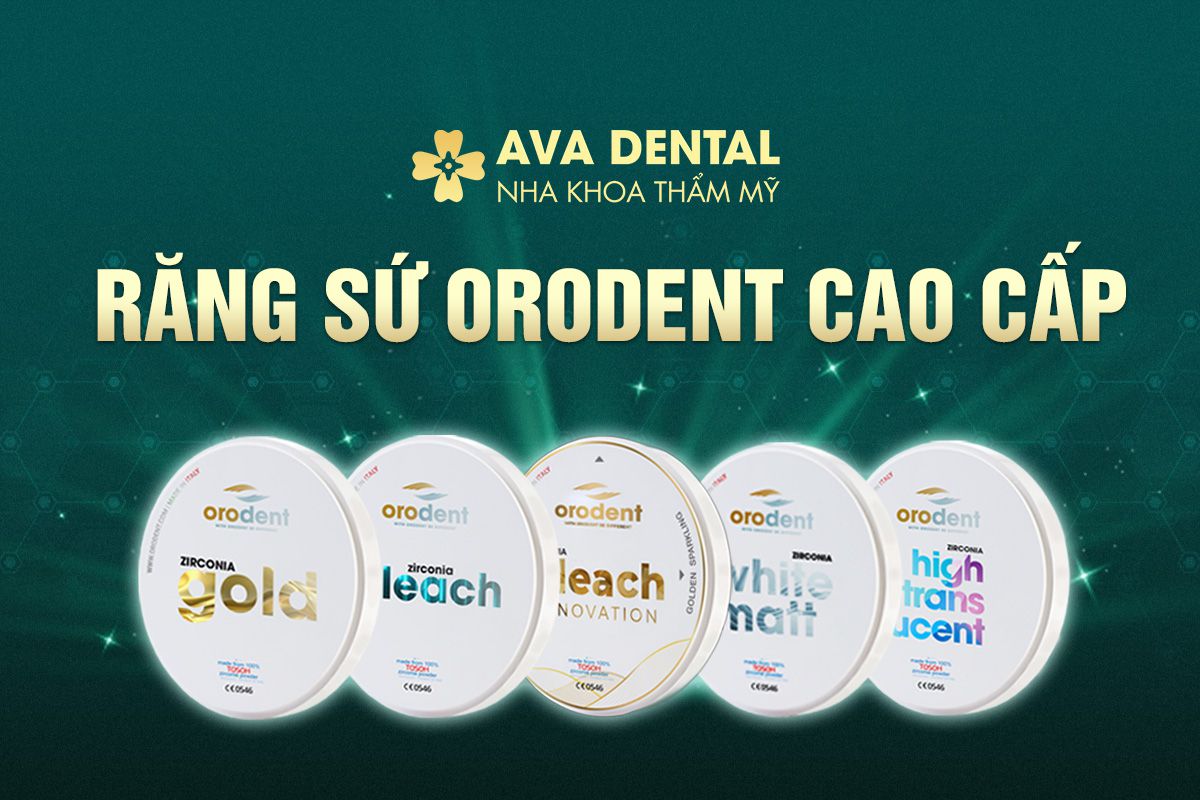 RĂNG SỨ ORODENT CAO CẤP 6 RS CAO CAP