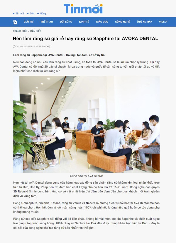TIn moi noi ve Ava Dental copy