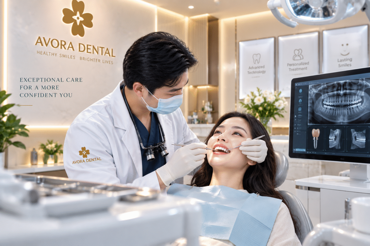 khám răng tại Avora Dental